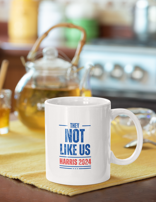 THEY NOT LIKE US Ceramic Mug, (11oz, 15oz)